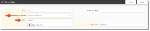 OBP Mass Update Form