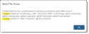 Apply Plan Group Confirmation Message