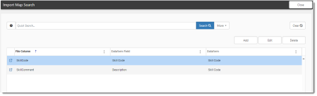 Employee Benefits Detail Dataform Fields